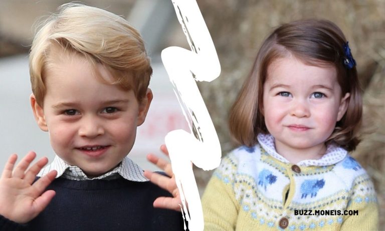 2. & 1. Prince George and Princess Charlotte of Cambridge