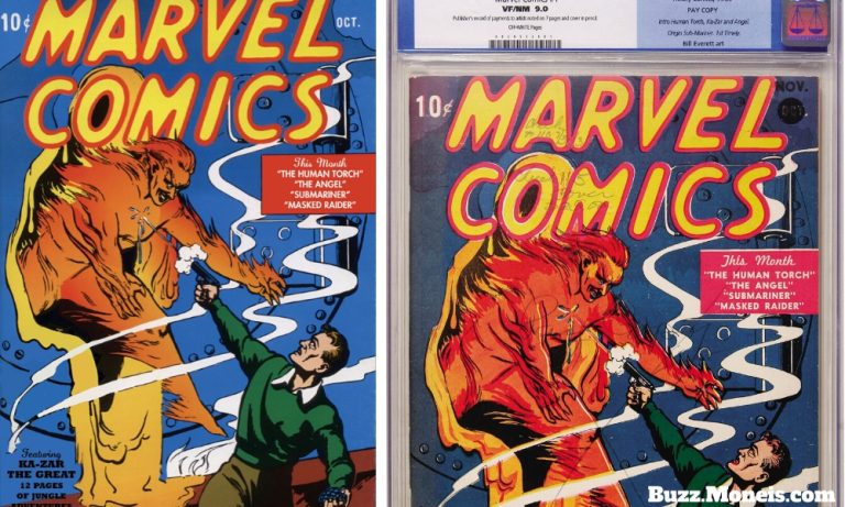 10. Marvel Comics #1 with CGC 9.0