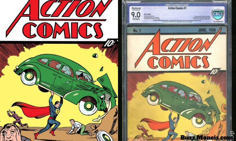 2. Action Comics # 1 with CGC 9.0 (2011)
