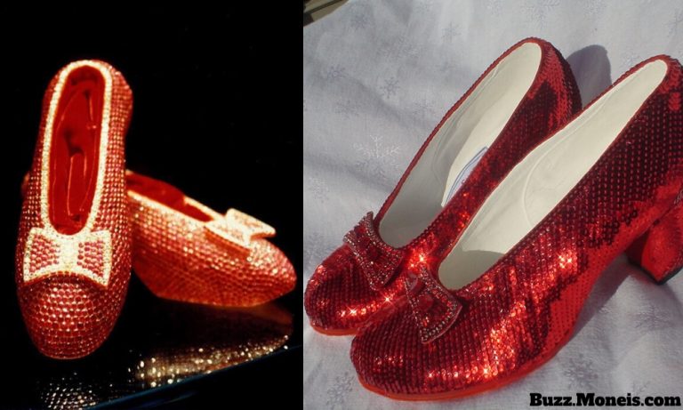 4. Harry Winston Ruby Slippers From The Wizard Of Oz