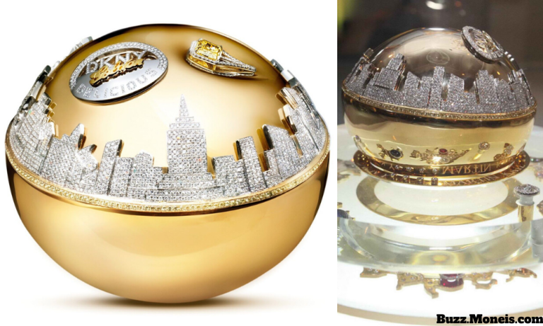 1: DKNY Golden Delicious Million Dollar Fragrance Bottle 