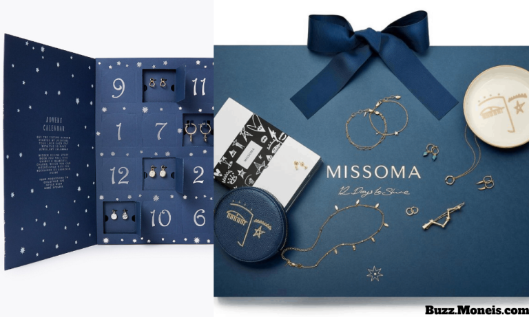 3. Missoma 12 Days To Shine Jewelry Advent Calendar 