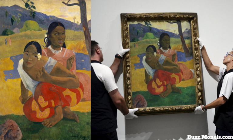 4. “Nafea Faa Ipoipo” by Paul Gauguin