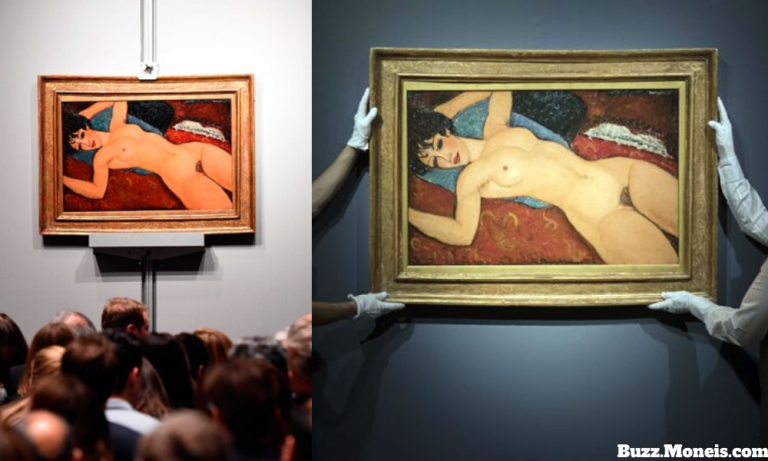 9. “Nu couché” by Amedeo Modigliani