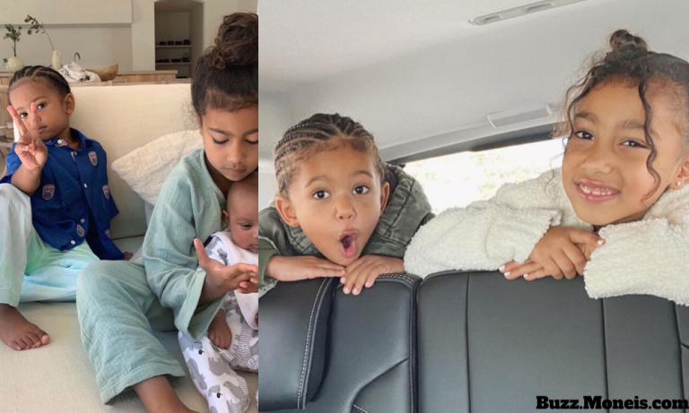7. North and Saint West