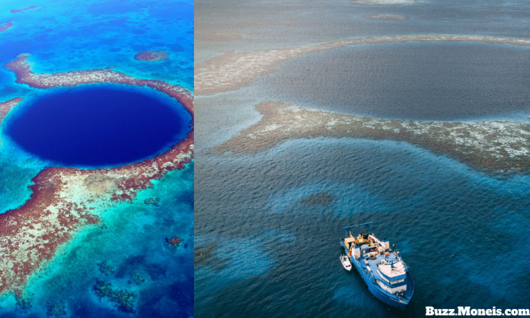 7. The Great Blue Hole, Belize