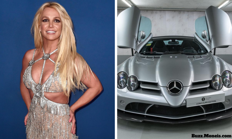 28. Britney Spears – Mercedes SLR 
