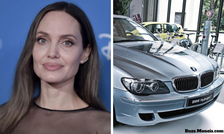 40. Angelina Jolie – BMW Hydrogen 7
